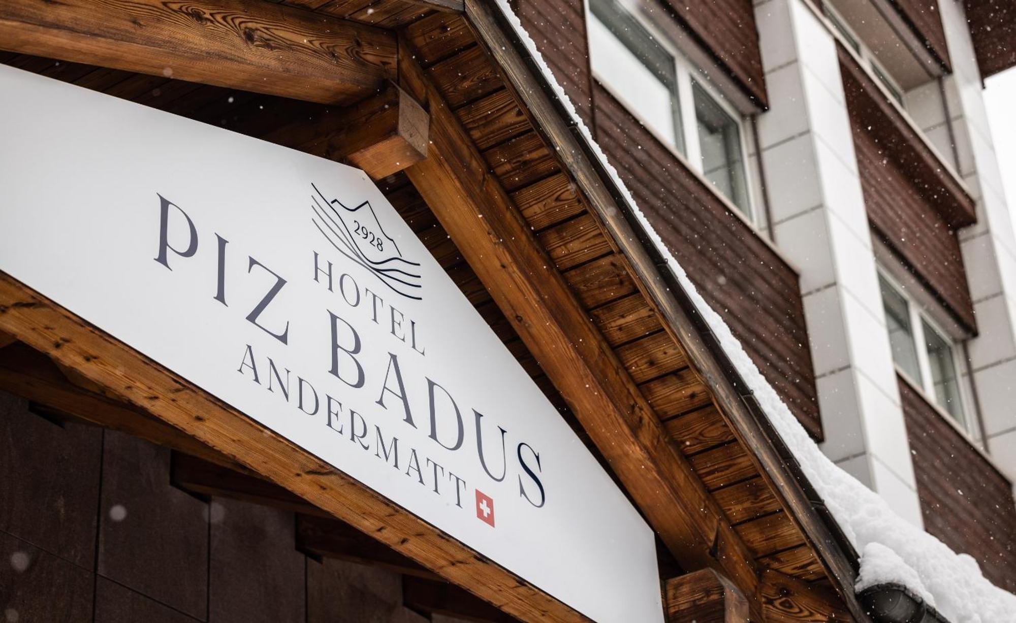 Hotel Piz Badus Andermatt Exterior foto
